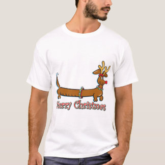 Dackel-frohe Weihnachten T-Shirt