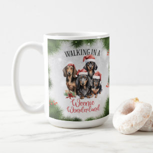 Dackel Funny Christmas Hund Kaffee Tasse