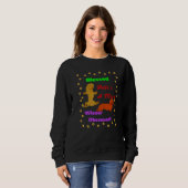 DACKEL FUNNY DACKEL DOG PET NIEDLICHE DACKEL OBSES SWEATSHIRT (Vorne ganz)