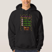 Dackel Funny Dackel Hund Haustier Phantastisch Kar Hoodie (Vorderseite)