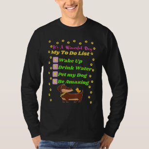 Dackel Funny Dackel Hund Haustier Phantastisch Kar T-Shirt