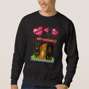 Dackel Funny Dackel Hund Verständnis Liebe Trus Sweatshirt
