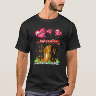 Dackel Funny Dackel Hund Verständnis Liebe Trus T-Shirt