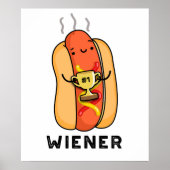 Dackel Funny Sausage Pub Poster (Vorne)