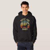 Dackel Funny Weiner Dog Kurz Sassy Hoodie (Vorne ganz)