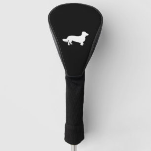 Dackel für lange Dackeln Silhouette Golf Headcover