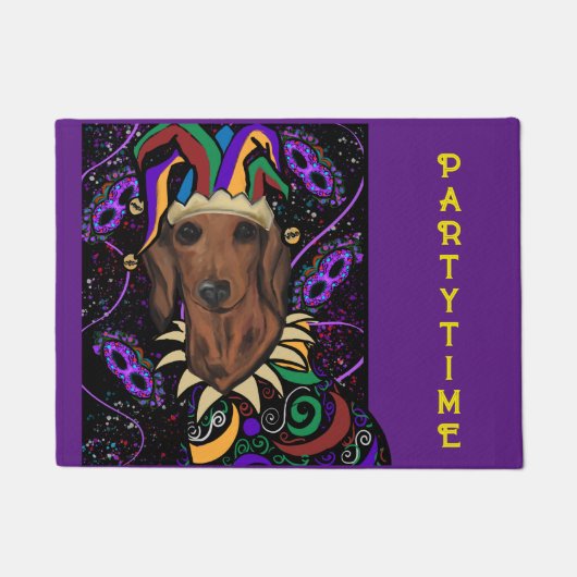 Dackel Fußmatte (Vorderseite)