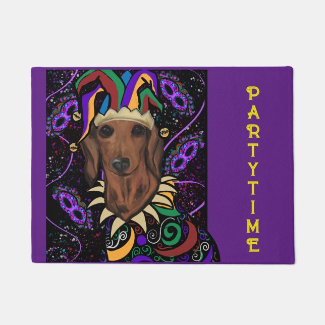 Dackel Fußmatte (Vorderseite)