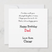 Dackel Garden Party- Diggin' Up Geburtstagsspass (Rückseite)