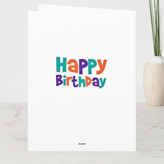 Dackel Geburtskarte Karte (Rückseite)