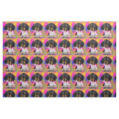 Dackel Geburtstag Stoff (Fat Quarter (45,7 x 55,9 cm))