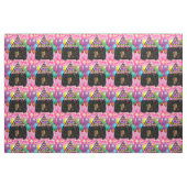 Dackel Geburtstag Stoff (Fat Quarter (45,7 x 55,9 cm))