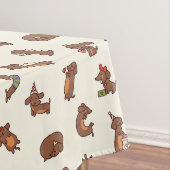 Dackel Geburtstag Tischdecke (Beispiel)