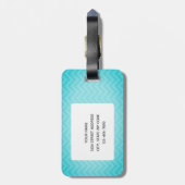 Dackel Gepäckanhänger (Rückseite vertikal)