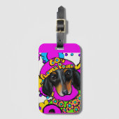 DACKEL GEPÄCKANHÄNGER (Vorderseite Vertikal)