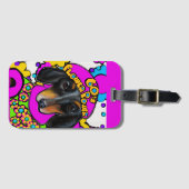 DACKEL GEPÄCKANHÄNGER (Vorderseite (Horizontal))