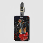 DACKEL GEPÄCKANHÄNGER (Vorderseite Vertikal)