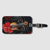 DACKEL GEPÄCKANHÄNGER (Vorderseite (Horizontal))