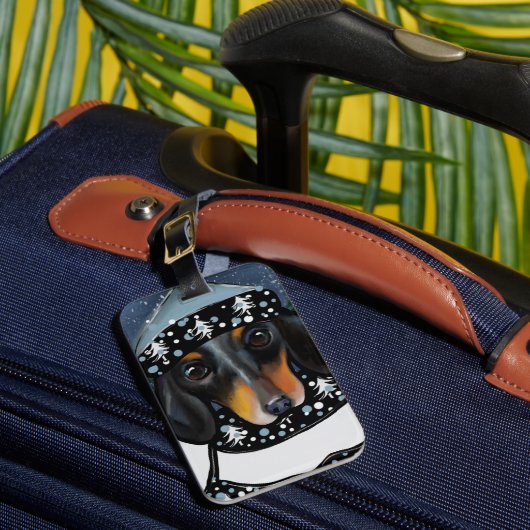 DACKEL GEPÄCKANHÄNGER (Vorderseite Insitu 1)