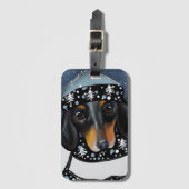 DACKEL GEPÄCKANHÄNGER (Vorderseite Vertikal)