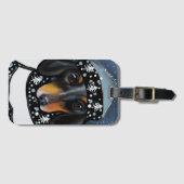 DACKEL GEPÄCKANHÄNGER (Vorderseite (Horizontal))