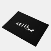 Dackel Geschenk Dixie Dackel Dackel Dackel Fußmatte (Schrägansicht)