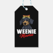 Dackel Geschenk Dixie Dackel Dackel Dackel Geschenkanhänger (Vorderseite)