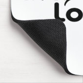 Dackel-Geschenk Mousepad (Ecke)