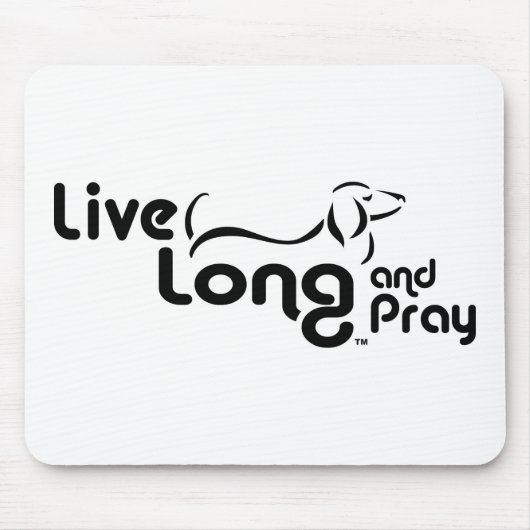 Dackel-Geschenk Mousepad (Vorne)