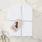 Dackel Geschenkanhänger (Mit Garn)