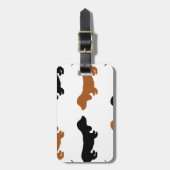 Dackel-Geschenke Gepäckanhänger (Vorderseite vertikal)