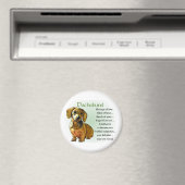 Dackel Geschenke Magnet (In Situ (Geschirrspüler))