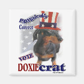 Dackel Geschenke Magnet (Vorne)