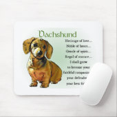 Dackel Geschenke Mousepad (Mit Mouse)