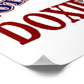 Dackel Geschenke Poster (Ecke)