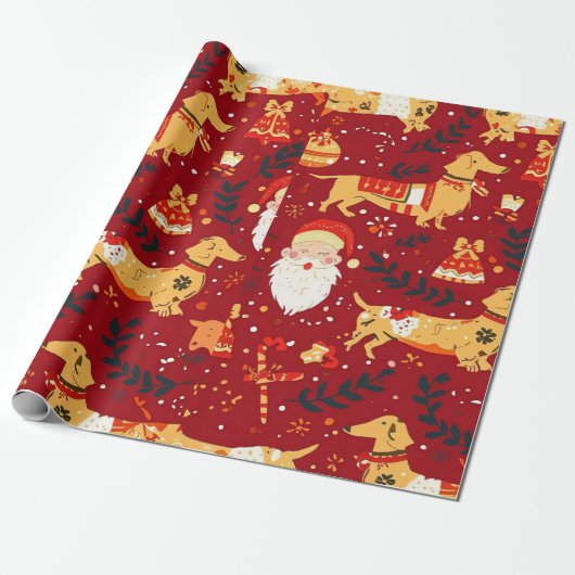 Dackel Geschenkpapier (Ungerollt)