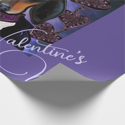 DACKEL GESCHENKPAPIER (Ecke)