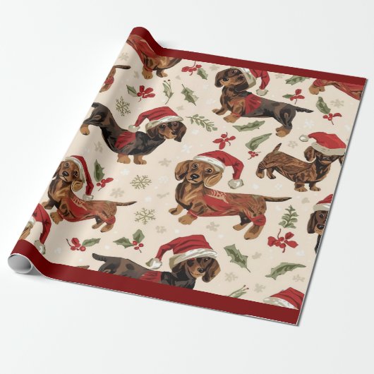 Dackel Geschenkpapier (Ungerollt)