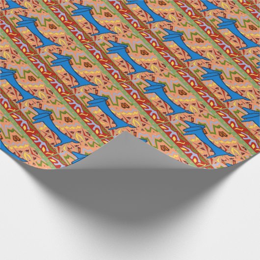 Dackel Geschenkpapier (Ecke)