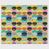 Dackel Geschenkpapier (Flach)