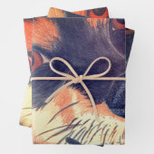 Dackel Geschenkpapier Set (Beispiel)