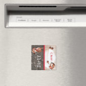 Dackel Geschirrspüler Magnet Dirty Dackel sauber R (In Situ (Geschirrspüler))