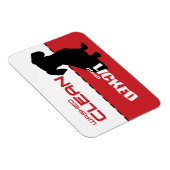 Dackel, Geschirrspülmaschine Magnet - geleckt saub (Rechte Seite)