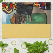 Dackel Geschirrtuch (Gefaltet)