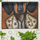 DACKEL GESCHIRRTUCH (Gefaltet)