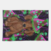 Dackel Geschirrtuch (Horizontal)