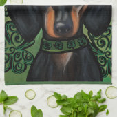 DACKEL GESCHIRRTUCH (Gefaltet)