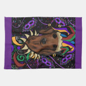 Dackel Geschirrtuch (Horizontal)