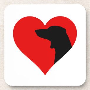 Dackel Getränkeuntersetzer