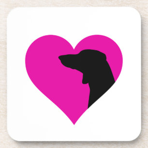 Dackel Getränkeuntersetzer